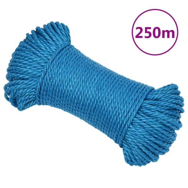 ARDEBO.de - Arbeitsseil Blau 3 mm 250 m Polypropylen