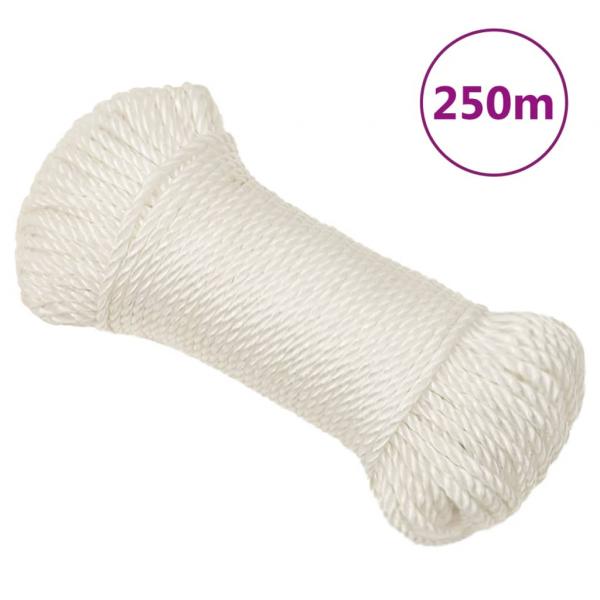 ARDEBO.de - Arbeitsseil Weiß 3 mm 250 m Polypropylen