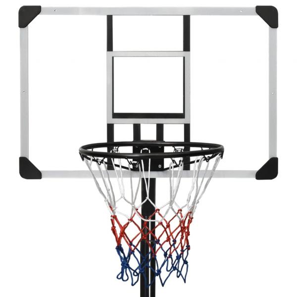 Basketballständer Transparent 235-305 cm Polycarbonat