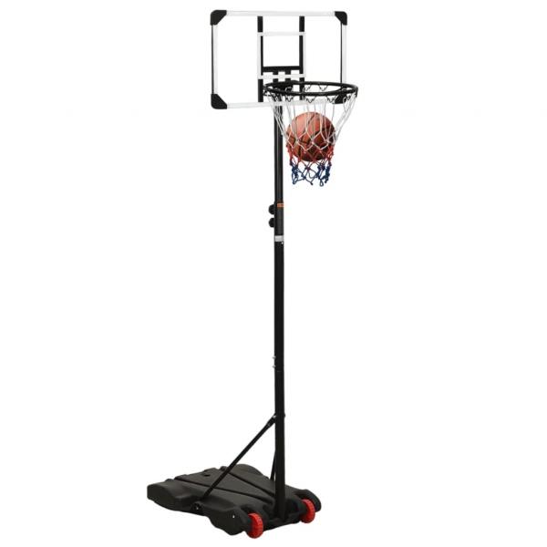 Basketballständer Transparent 216-250 cm Polycarbonat