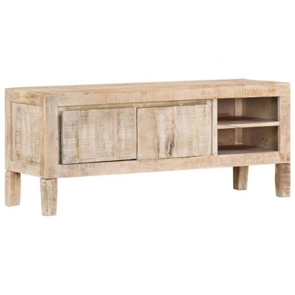 ARDEBO.de - TV-Schrank 110x35x46 cm Massivholz Mango