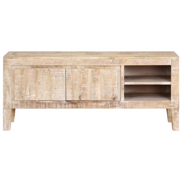 TV-Schrank 110x35x46 cm Massivholz Mango