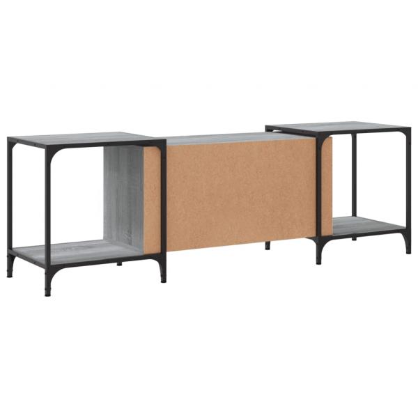 TV-Schrank Grau Sonoma 153x37x50 cm Holzwerkstoff