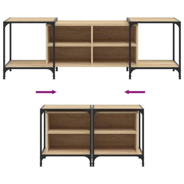 TV-Schrank Sonoma-Eiche 153x37x50 cm Holzwerkstoff