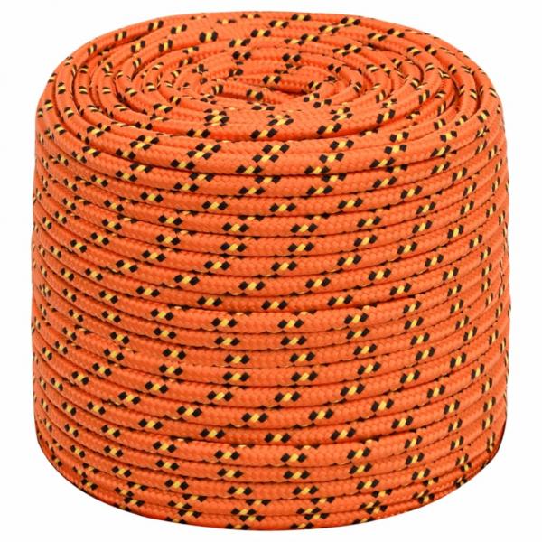 Bootsseil Orange 6 mm 100 m Polypropylen