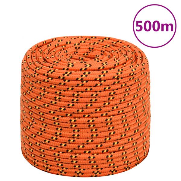 ARDEBO.de - Bootsseil Orange 10 mm 500 m Polypropylen