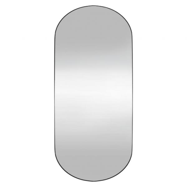 Wandspiegel 30x70 cm Glas Oval