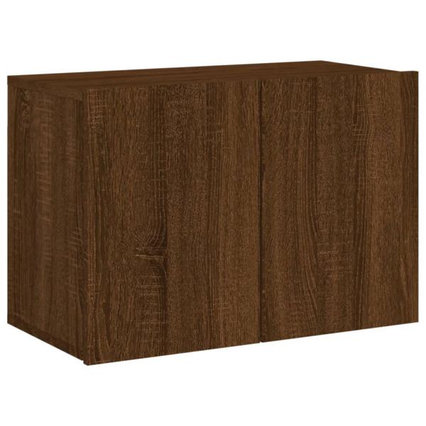 TV-Wandschrank Braun Eichen-Optik 60x30x41 cm