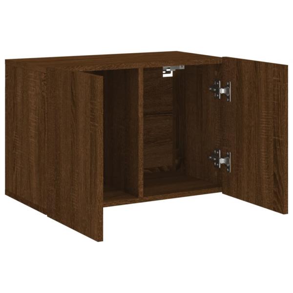 TV-Wandschrank Braun Eichen-Optik 60x30x41 cm