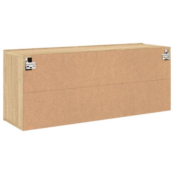 TV-Wandschrank Sonoma-Eiche 100x30x41 cm