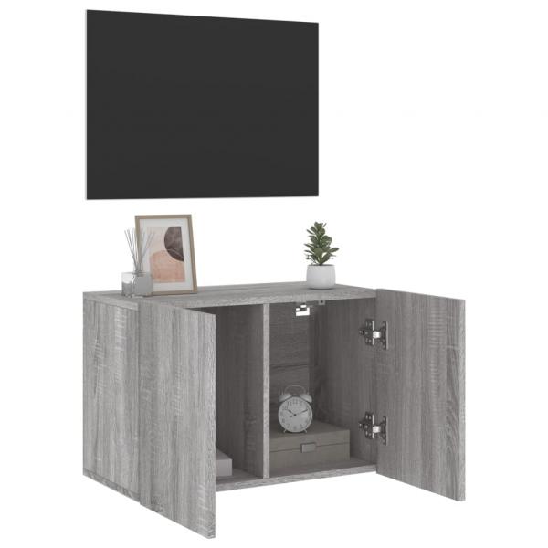 TV-Wandschrank Grau Sonoma 60x30x41 cm