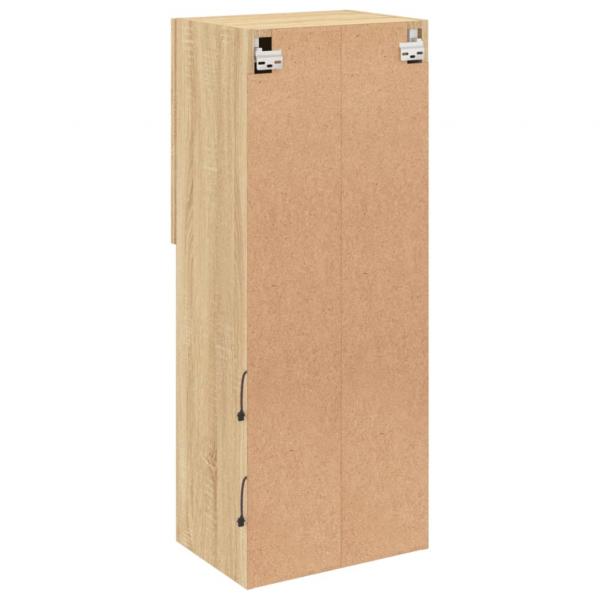 TV-Schrank mit LED-Leuchten Sonoma-Eiche 40,5x30x102 cm