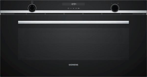 ARDEBO.de Siemens VB558C0S0 iQ500 EEK: A+ Einbaubackofen, 90 cm breit, 85l, lightControl, Schnellaufheizung, Heißluft, Edelstahl