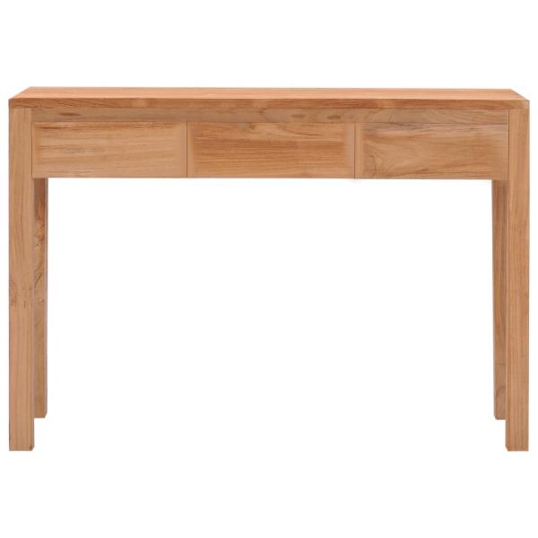 Konsolentisch 110x35x75 cm Massivholz Teak