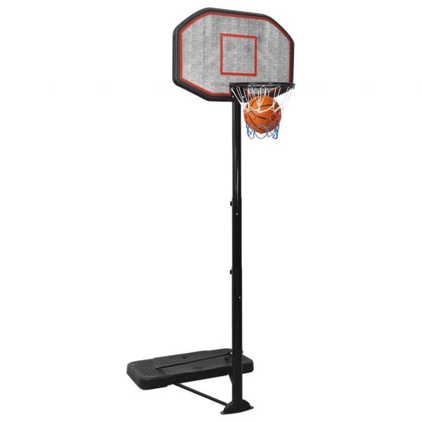 Basketballständer Schwarz 258-363 cm Polyethylen