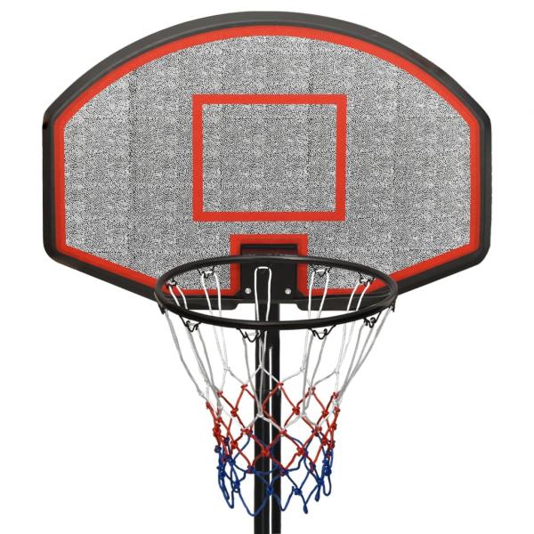 Basketballständer Schwarz 237-307 cm Polyethylen