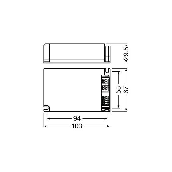 LEDVANCE Optotronic Intelligent Dali 35/220-240/1A0 LT2, Konstantstrom-LED-Treiber (4052899488168)