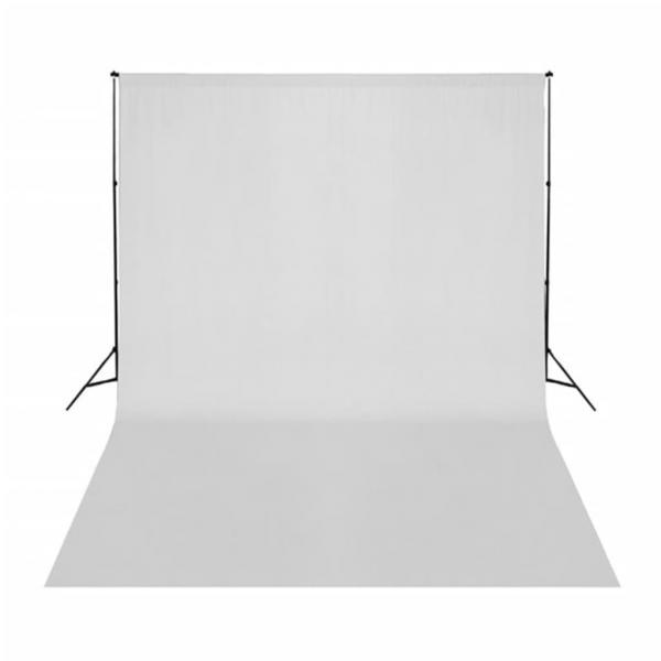 Fotostudio-Set mit Beleuchtung, Hintergrund und Reflektor