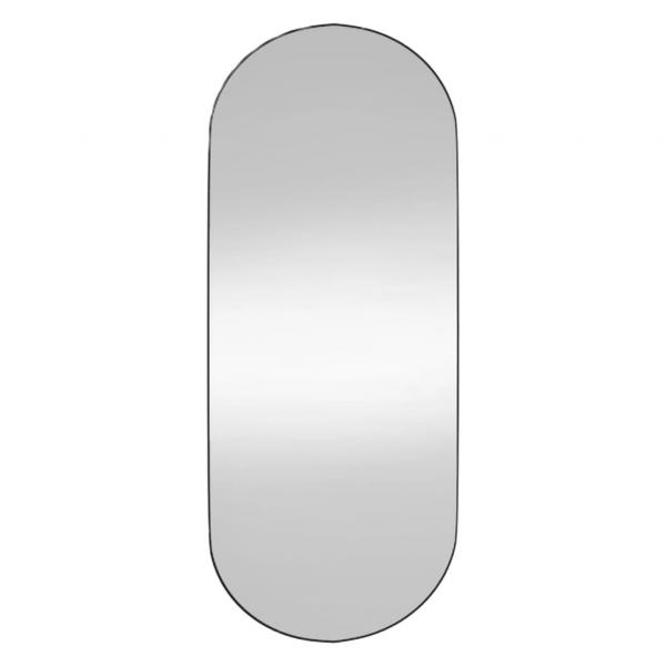 Wandspiegel 35x80 cm Glas Oval