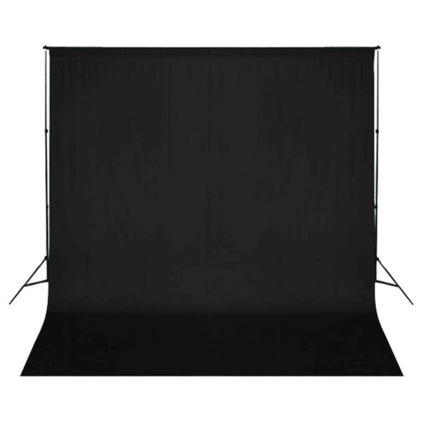 Fotostudio-Set mit Leuchten, Hintergrund und Reflektor