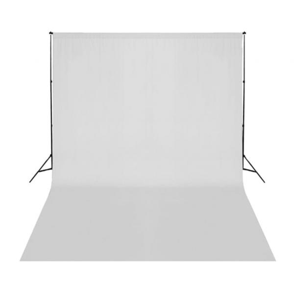 Fotostudio-Set mit Beleuchtung, Hintergrund und Reflektor