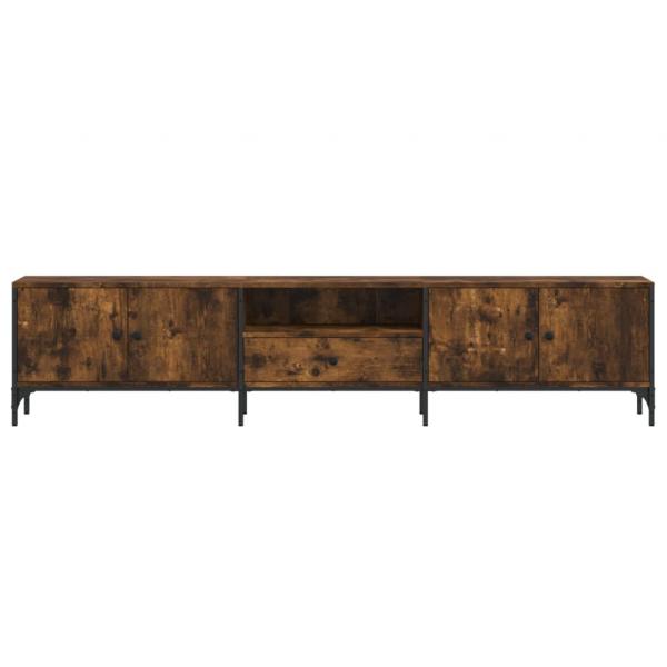 TV-Schrank mit Schublade Räuchereiche 200x25x44cm Holzwerkstoff