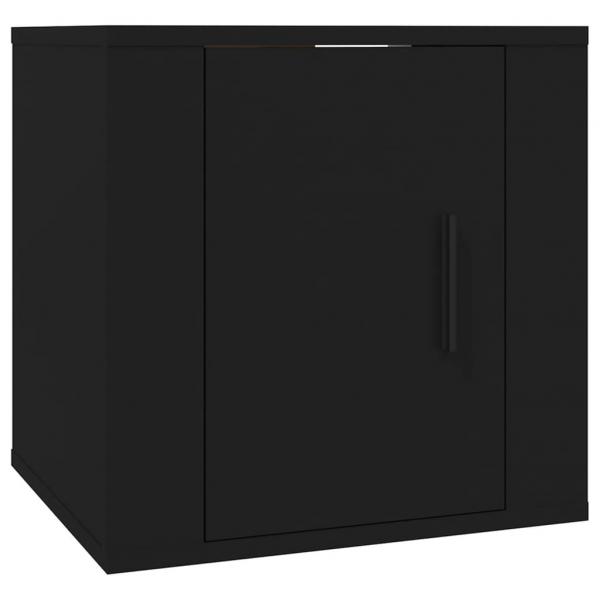 TV-Wandschrank Schwarz 40x34,5x40 cm