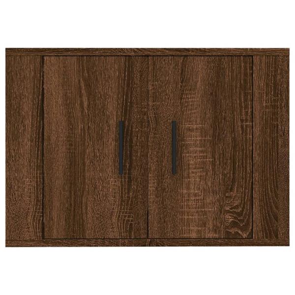 TV-Wandschrank Braun Eichen-Optik 57x34,5x40 cm