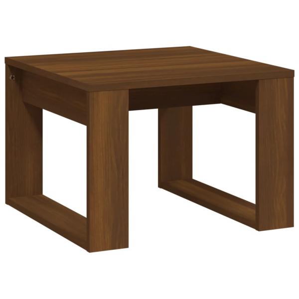 Beistelltisch Braun Eichen-Optik 50x50x35 cm Holzwerkstoff