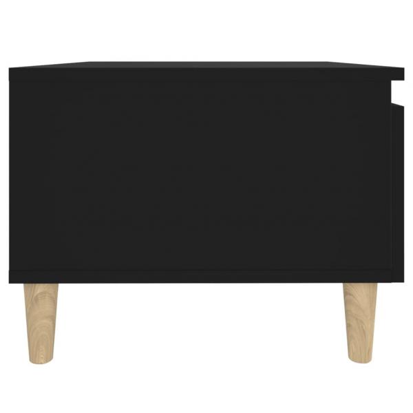 Beistelltisch Schwarz 50x46x35 cm Holzwerkstoff