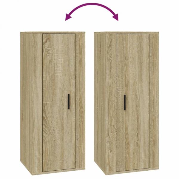 TV-Wandschrank Sonoma-Eiche 40x34,5x100 cm