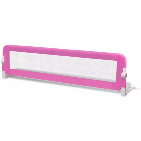 Kleinkind Sicherheit Bettgitter 150x42 cm Rosa