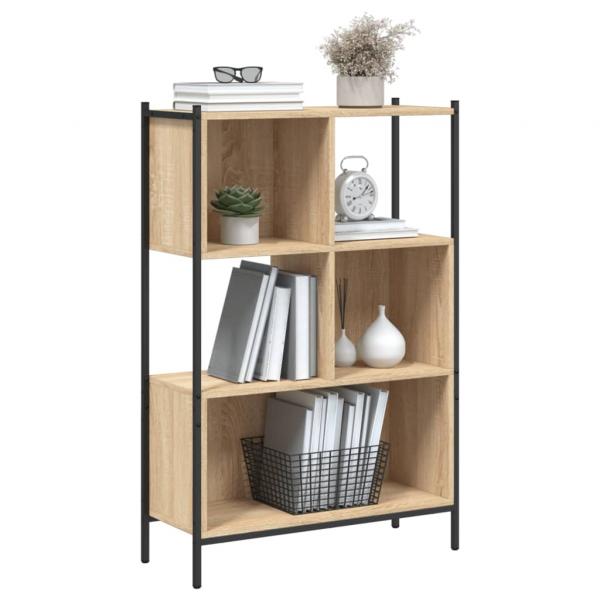 Bücherregal Sonoma-Eiche 72x28x109 cm Holzwerkstoff