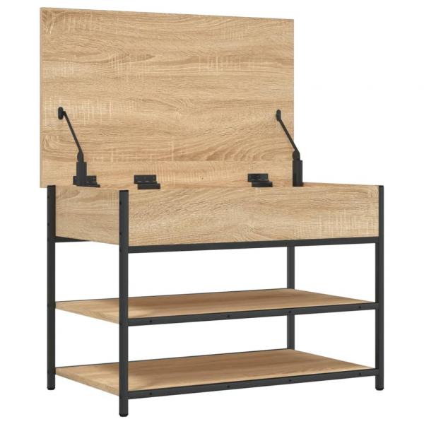 Schuhbank Sonoma-Eiche 70x42,5x50 cm Holzwerkstoff