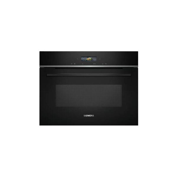 ARDEBO.de Siemens CE732GXB1 iQ700 Einbau Mikrowelle, 59,4 cm breit, 1000 W, 36 L, mit Grillfunktion, quickstart, TFT Touchdisplay, 10 Automatikprogramme, schwarz