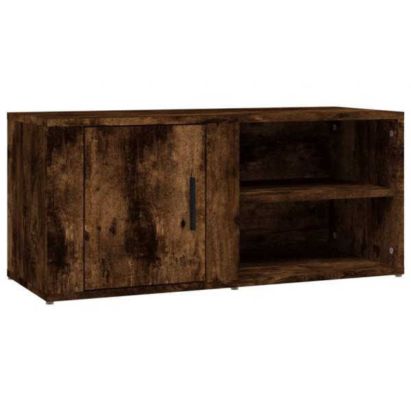 TV-Schrank Räuchereiche 80x31,5x36 cm Holzwerkstoff