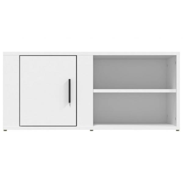 TV-Schrank Weiß 80x31,5x36 cm Holzwerkstoff