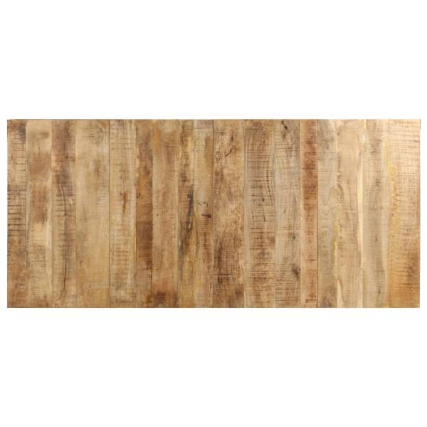 Esstisch 220x100x76 cm Raues Mangoholz 