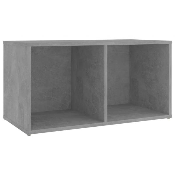 TV-Schrank Betongrau 72x35x36,5 cm Holzwerkstoff