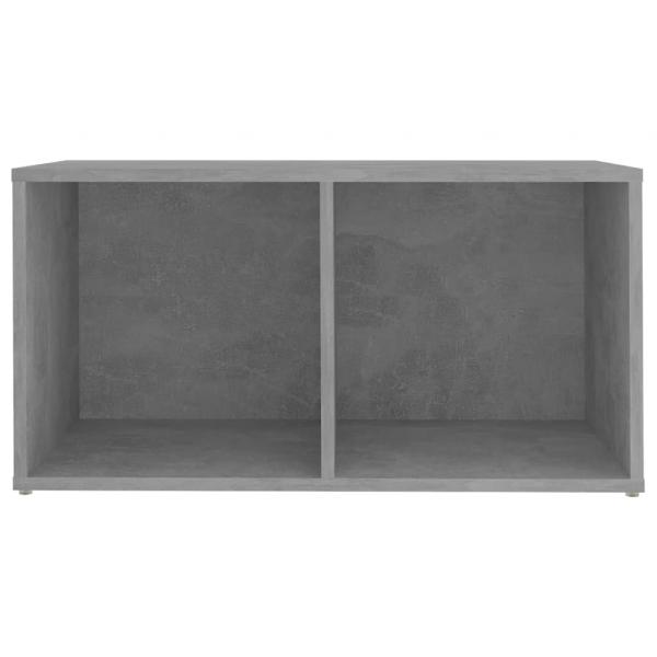 TV-Schrank Betongrau 72x35x36,5 cm Holzwerkstoff