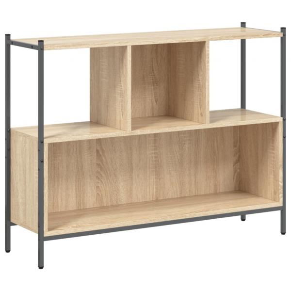 Bücherregal Sonoma-Eiche 102x28x77,5 cm Holzwerkstoff