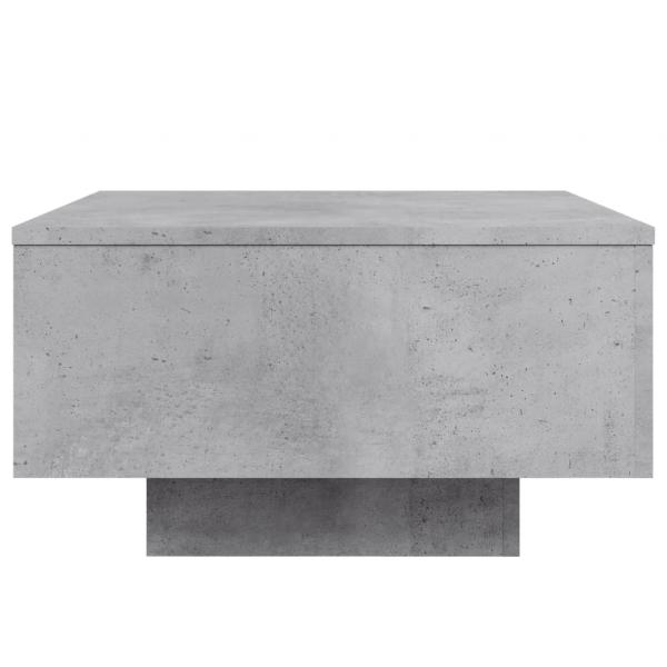 Couchtisch Betongrau 55x55x31 cm Holzwerkstoff