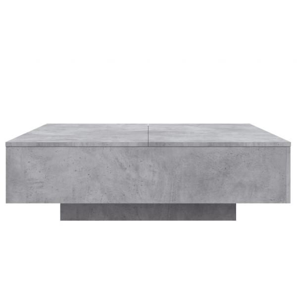 Couchtisch Betongrau 100x100x31 cm Holzwerkstoff