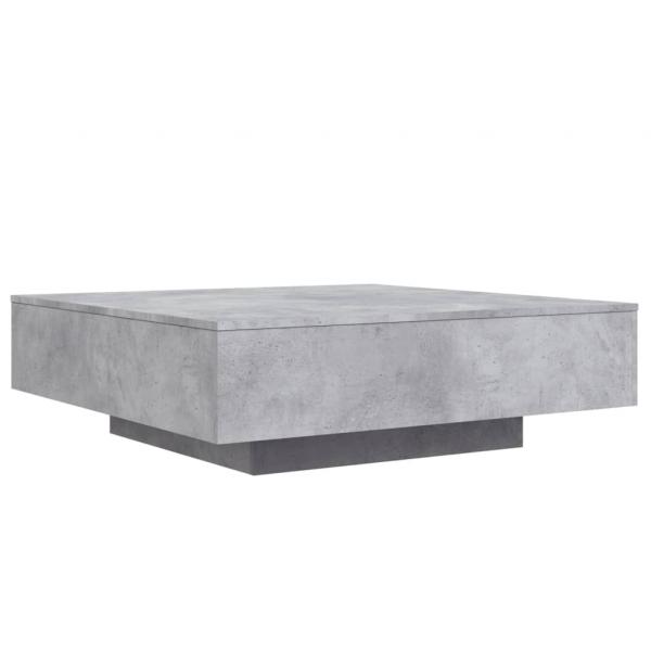 Couchtisch Betongrau 100x100x31 cm Holzwerkstoff