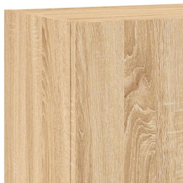 TV-Wandschrank Sonoma-Eiche 40,5x30x90 cm Holzwerkstoff