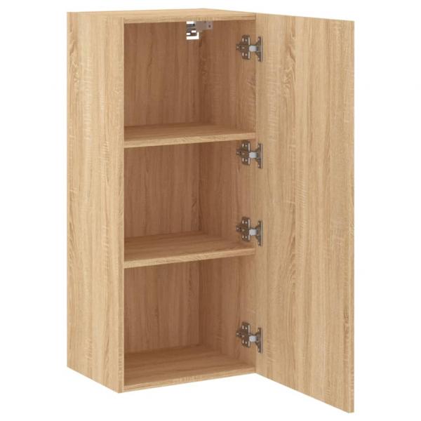 TV-Wandschrank Sonoma-Eiche 40,5x30x90 cm Holzwerkstoff