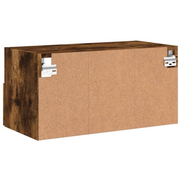 TV-Wandschrank Räuchereiche 60x30x30 cm Holzwerkstoff