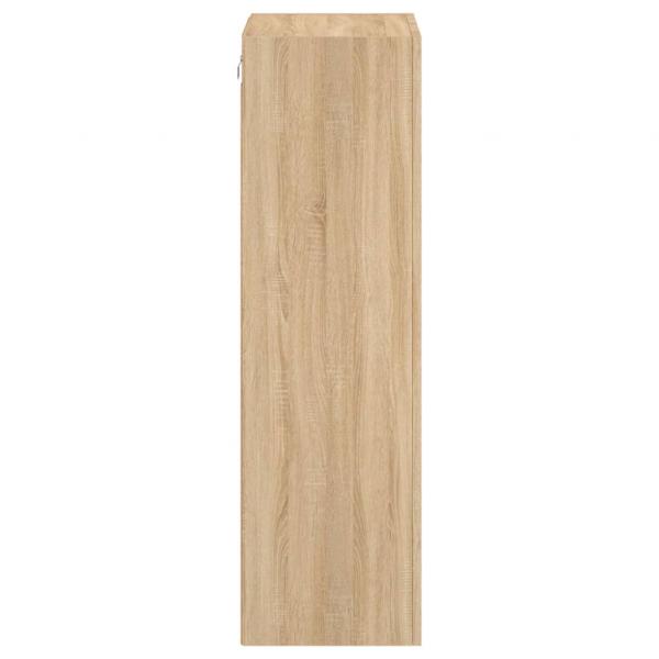 TV-Wandschrank Sonoma-Eiche 40,5x30x102 cm Holzwerkstoff