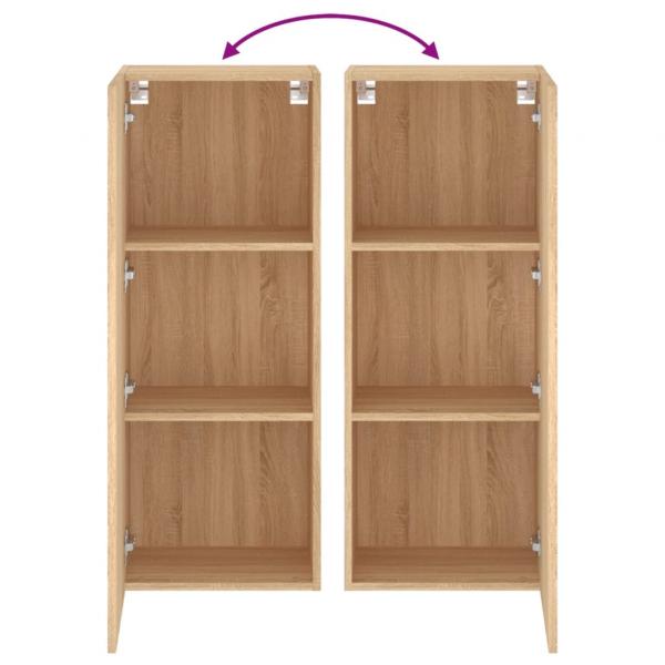 TV-Wandschrank Sonoma-Eiche 40,5x30x102 cm Holzwerkstoff