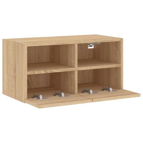 TV-Wandschrank Sonoma-Eiche 60x30x30 cm Holzwerkstoff